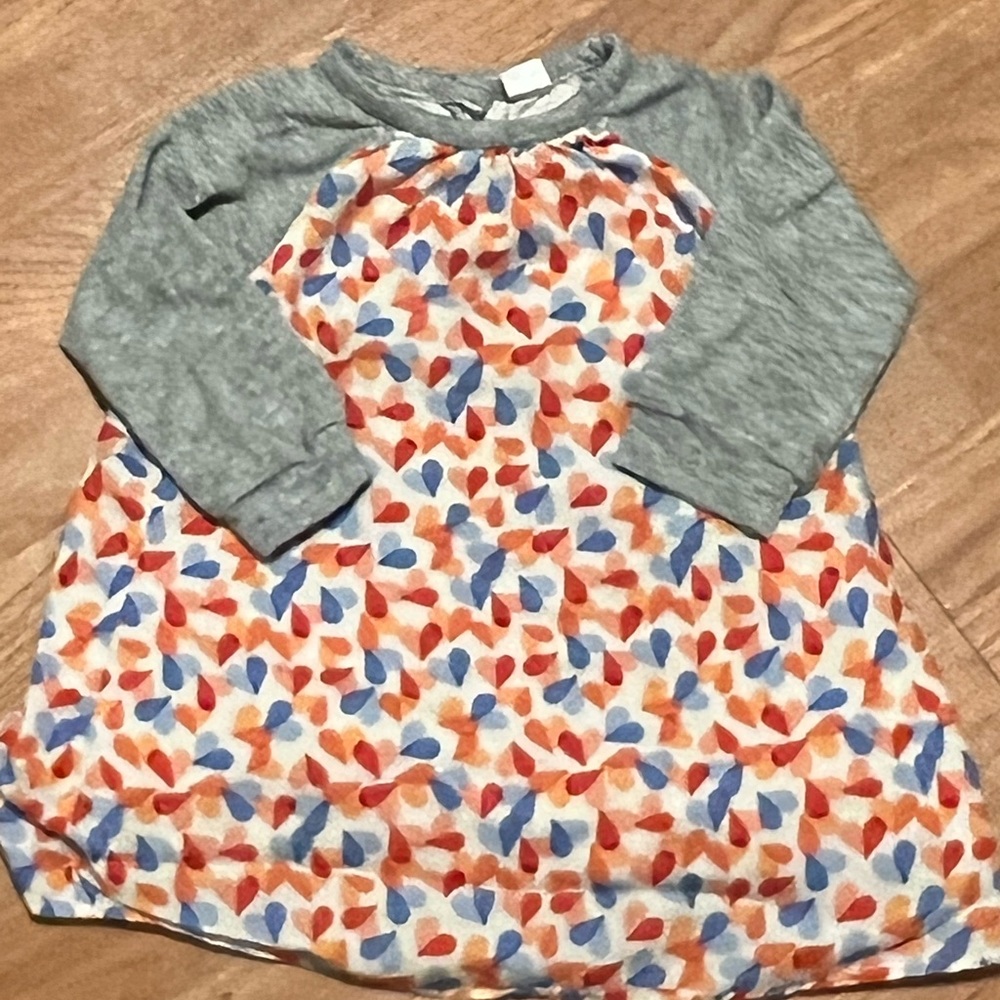 Gap, long sleeve dress with lining